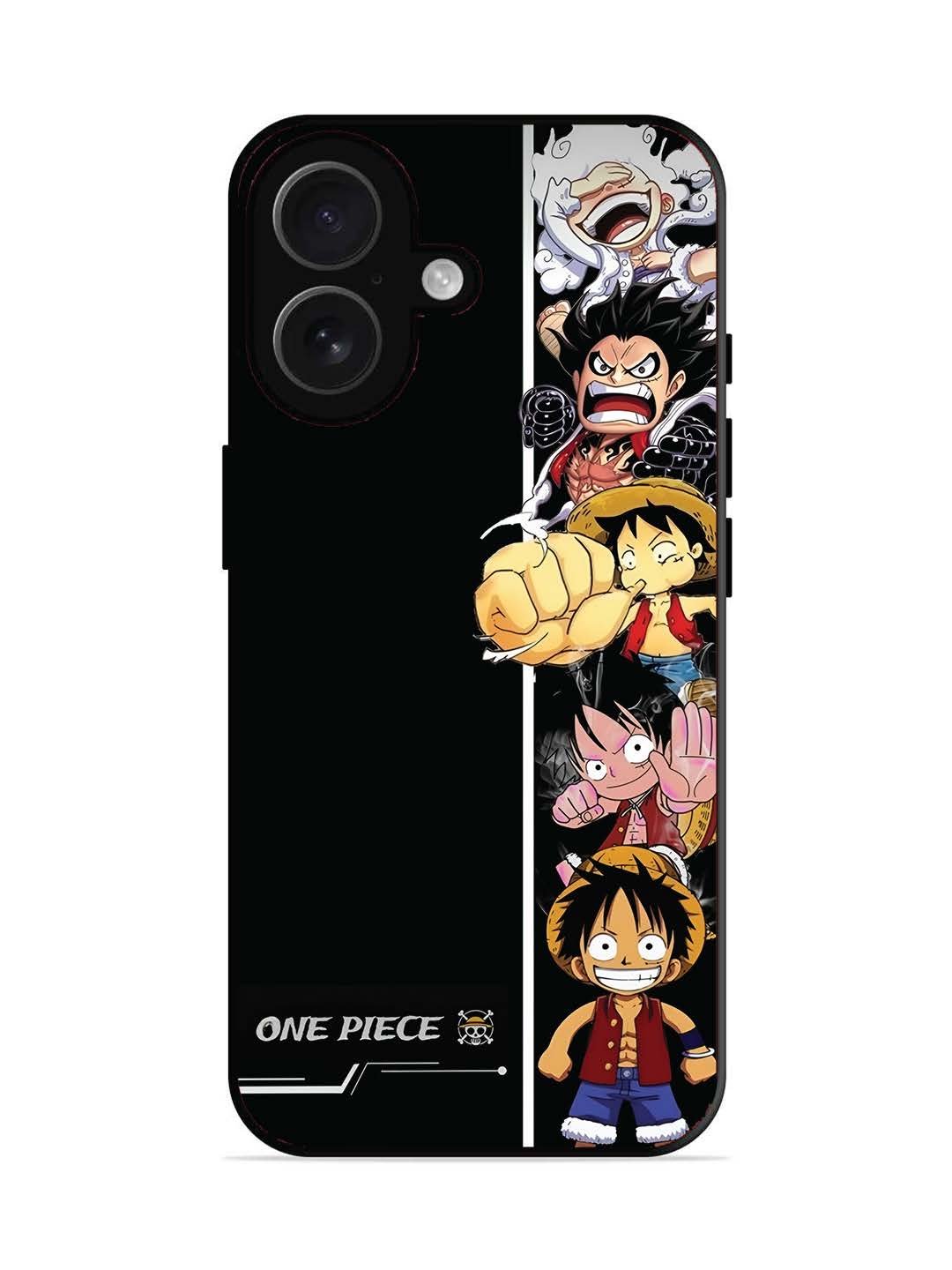 iPhone 16 Luffy Evolution Gear 5 Anime Art