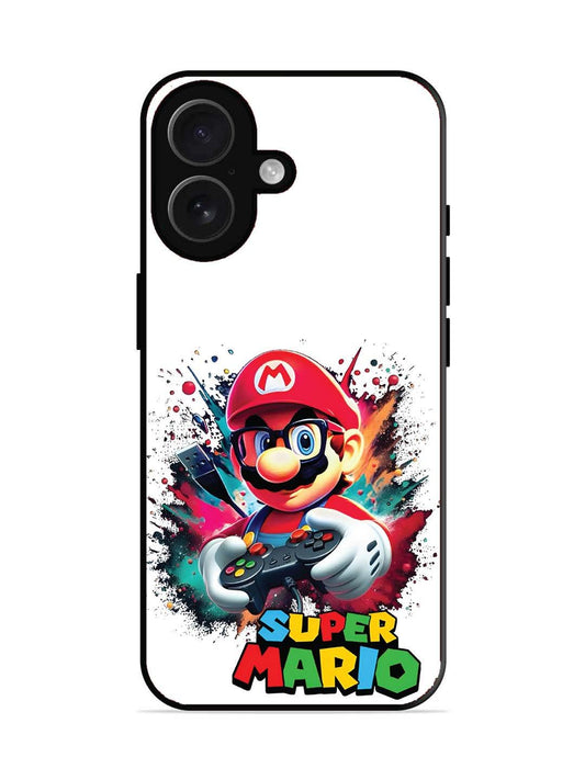 iPhone 16 Modern Mario Pro Gamer Splash
