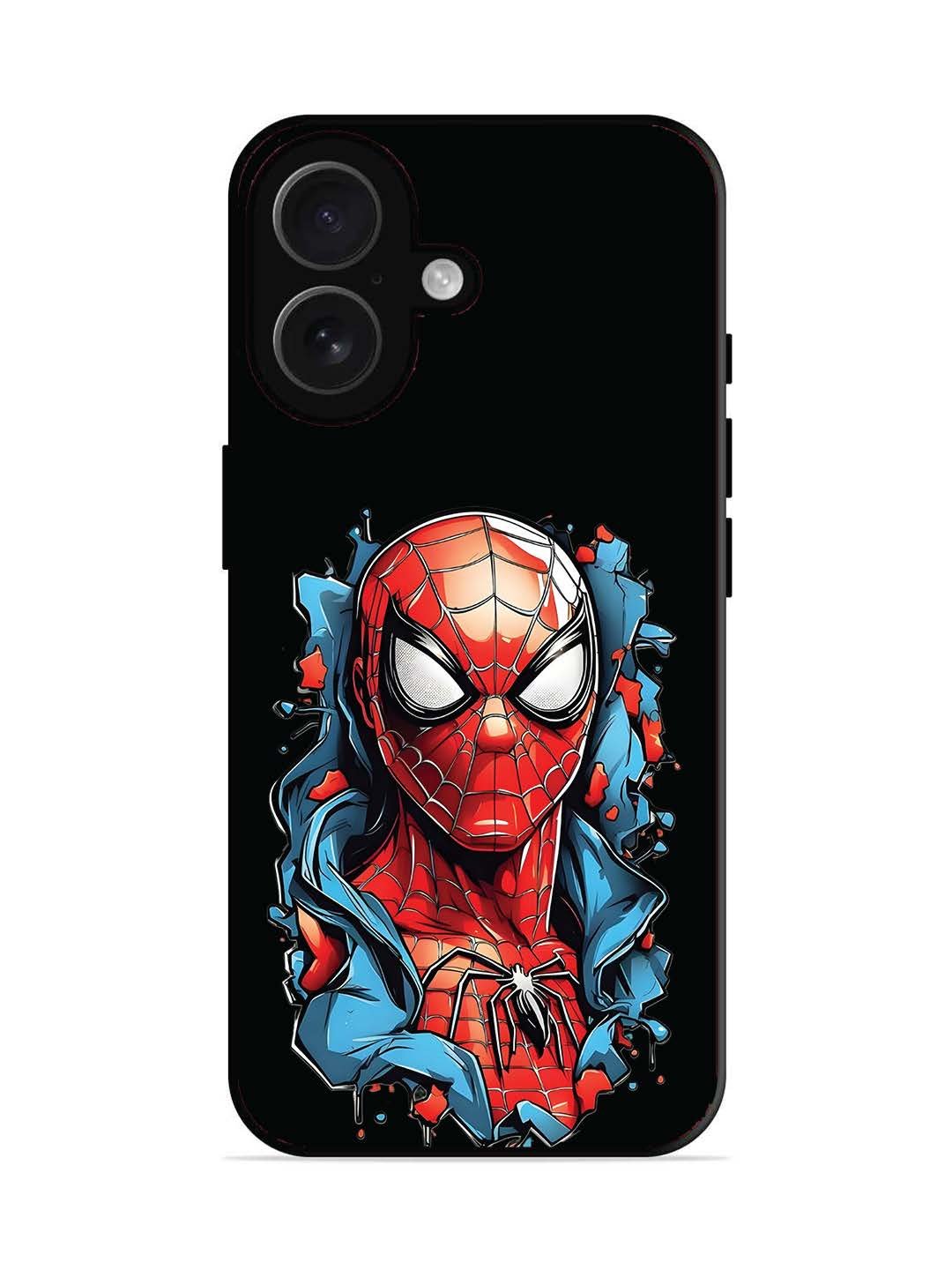 iPhone 16 Spider man street art style