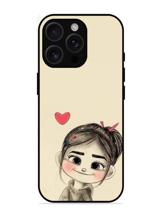 iPhone 16 pro max Cute Girl Looking at You