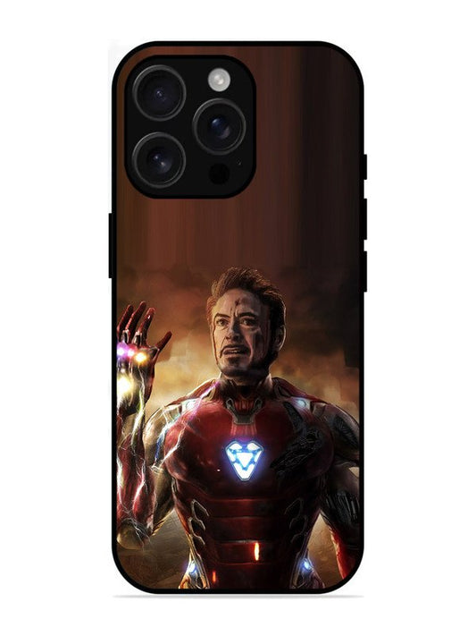 iPhone 16 pro max iron man inifinity stones