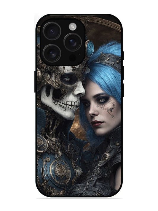 iPhone 16 Pro Max Skeleton & Devil Girl
