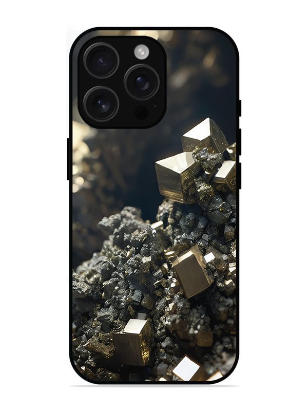 iPhone 16 Pro Max Gold Crystals