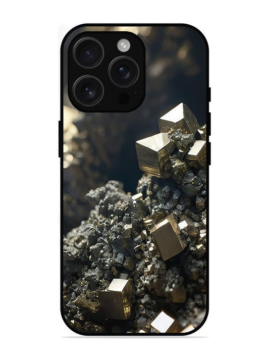 iPhone 16 Pro Max Gold Crystals