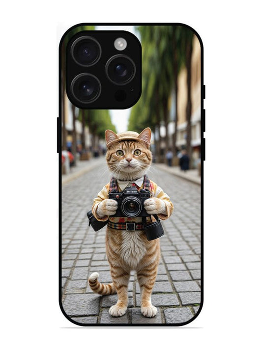 iPhone 16 Pro Max Cat as Cameraman