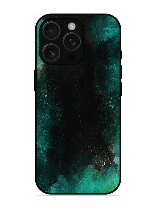 iPhone 16 Pro Max Dark Black And Green Forest