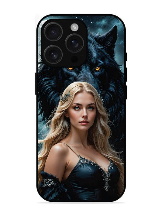 iPhone 16 Pro Max Wolf & Girl