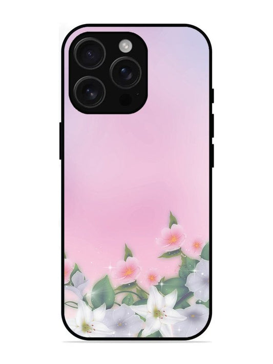 iPhone 16 Pro Max Pink Floral Elegance