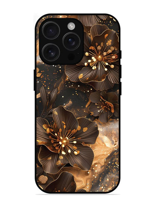 iPhone 16 Pro Max Golden Flowars