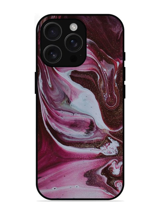 iPhone 16 Pro Max Pink And Golden Marble