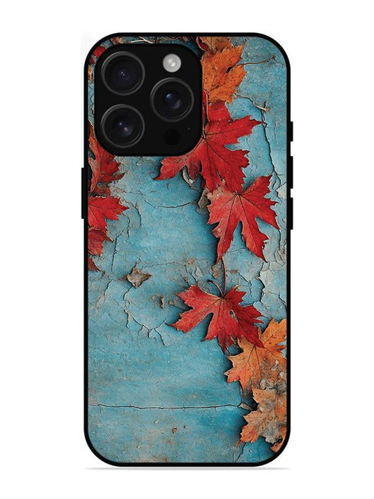 iPhone 16 Pro Max Autumn Leafs Marble