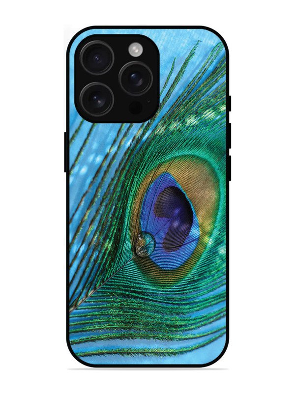 iPhone 16 Pro Max A drop on Peacock Feather