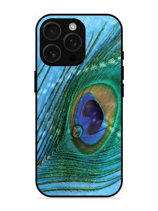 iPhone 16 Pro Max A drop on Peacock Feather