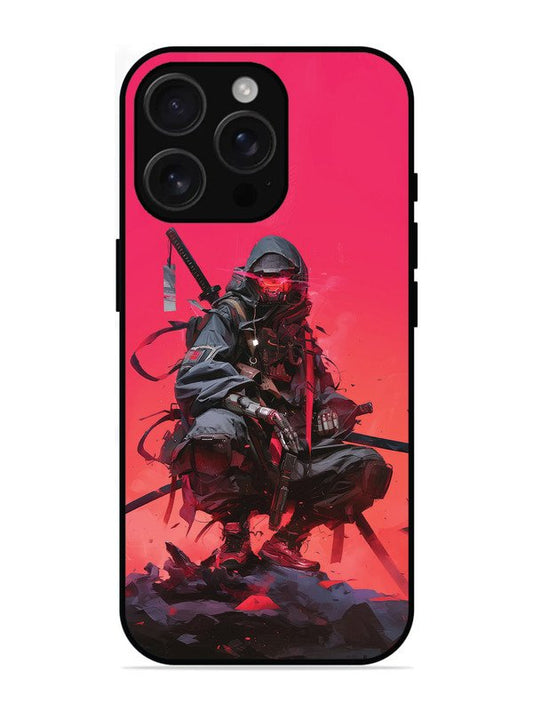 iPhone 16 Pro Max Cyberpunk Ninja Katana