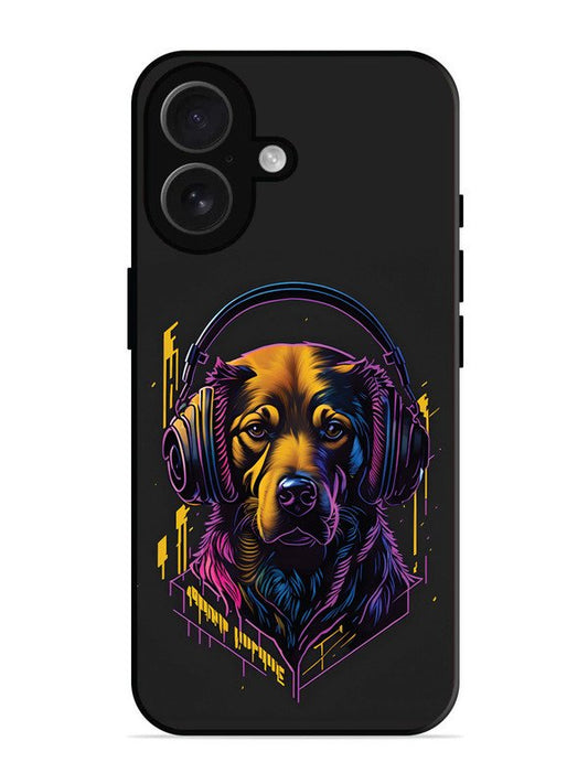 iPhone 16 Music Lover Dog