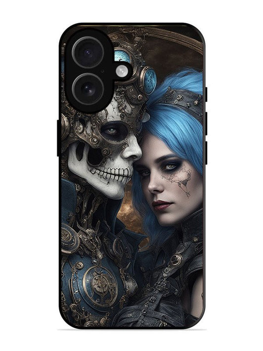iPhone 16 Skeleton & Devil Girl