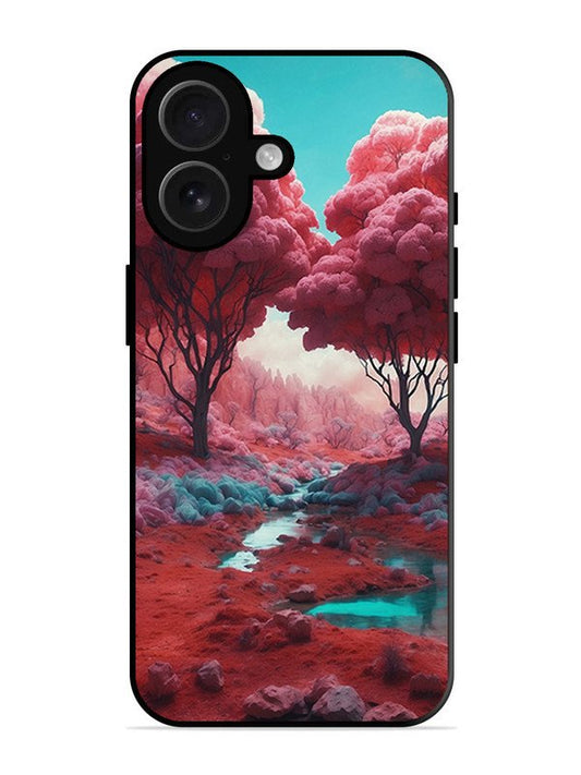 iPhone 16 Pink Forest