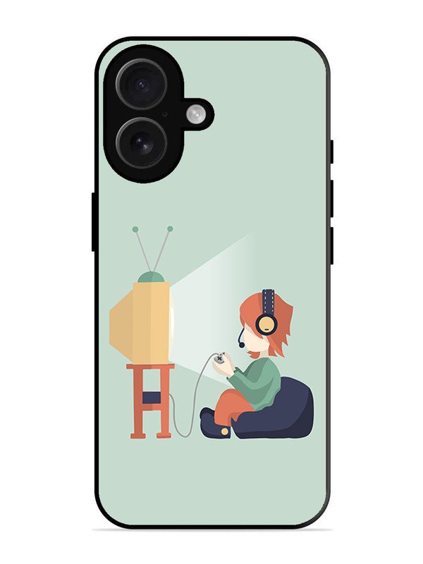 iPhone 16 Kid Playing Game