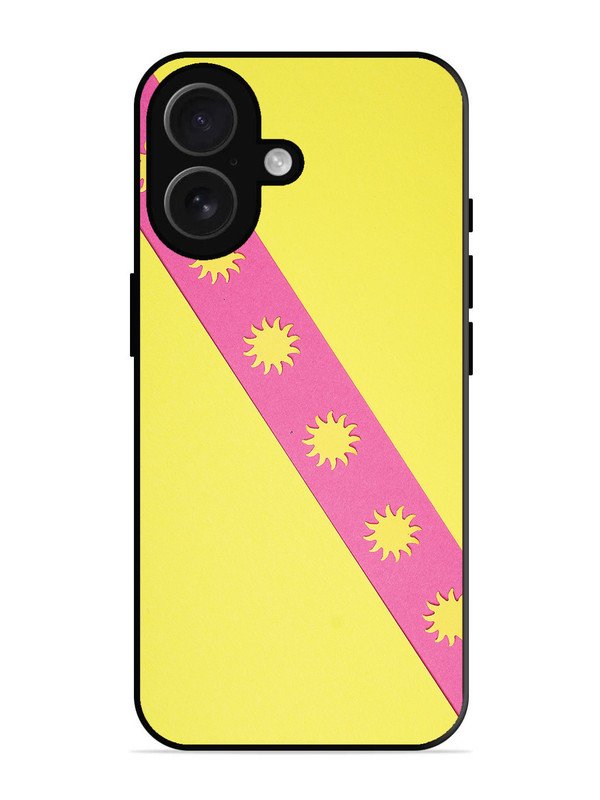 iPhone 16 Pick Strip on Yellow Colour