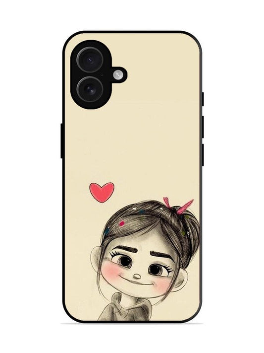 iPhone 16 plus Cute Girl Looking at You