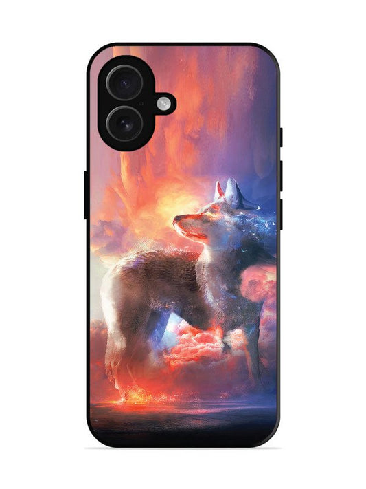 iPhone 16 plus wolf-fantasy-animal