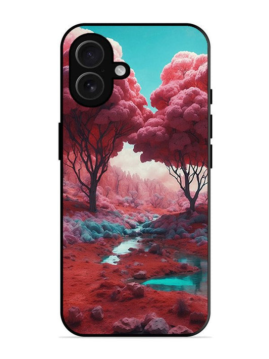 iPhone 16 Plus Pink Forest