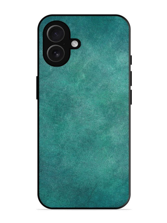 iPhone 16 Plus Jungle green with Scratches Marble