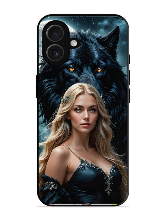 iPhone 16 Plus Wolf & Girl