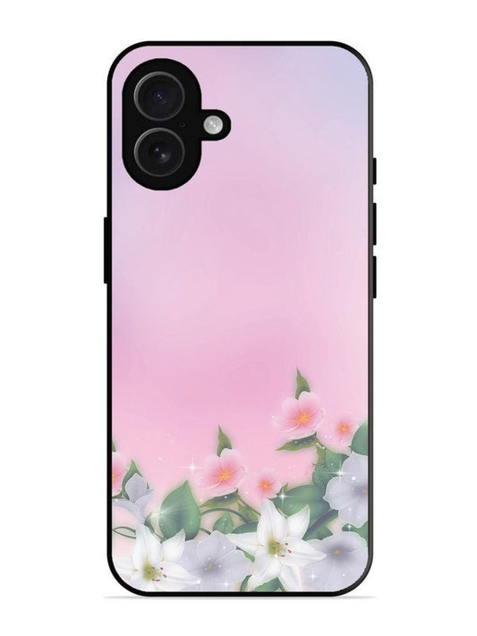 iPhone 16 Plus Pink Floral Elegance