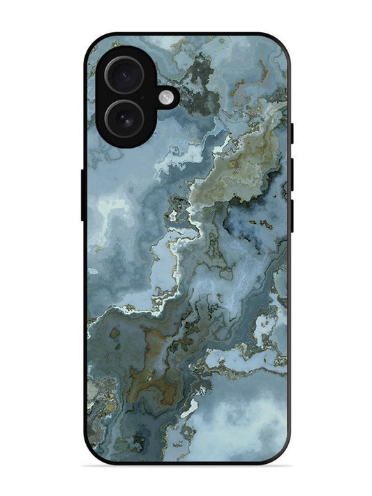 iPhone 16 Plus Celestial Blue Marble 2nd Pattern