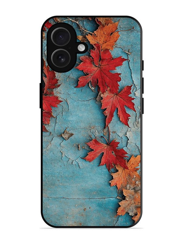 iPhone 16 Plus Autumn Leafs Marble