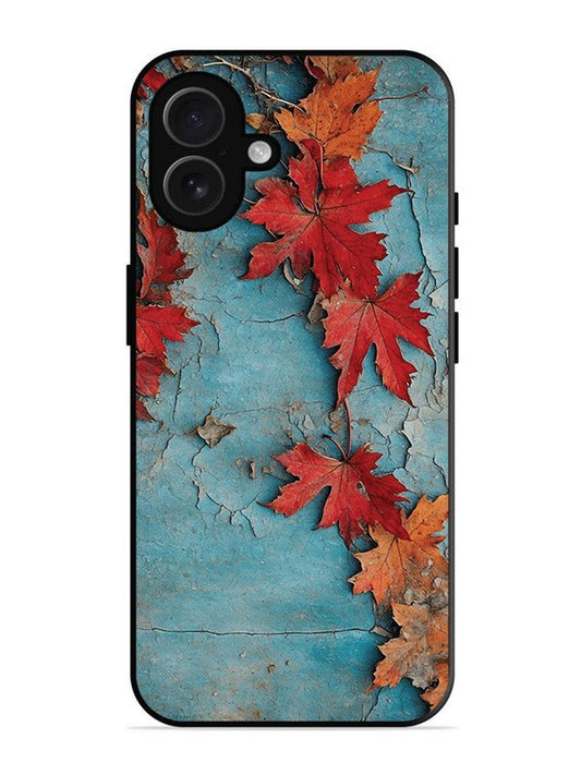 iPhone 16 Plus Autumn Leafs Marble