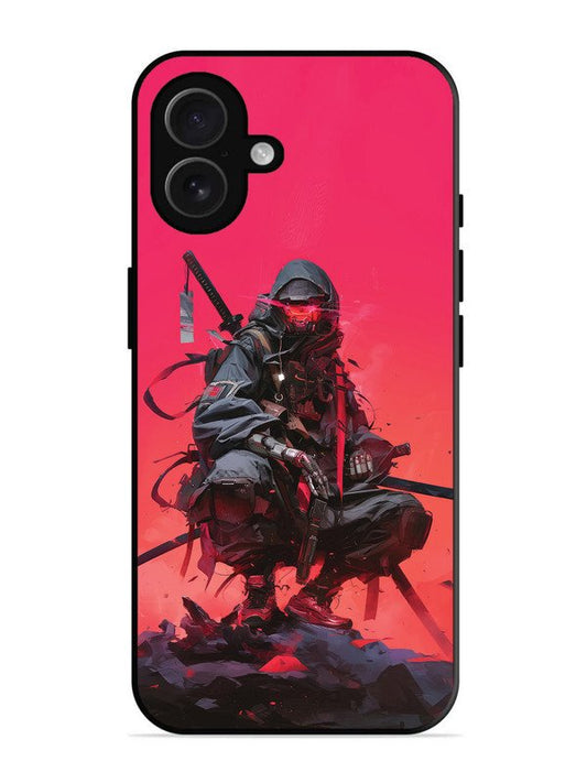 iPhone 16 Plus Cyberpunk Ninja Katana
