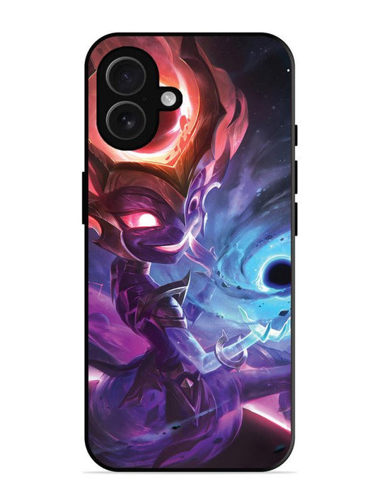 iPhone 16 Plus Dark Star Zoe Lol Skin Splash