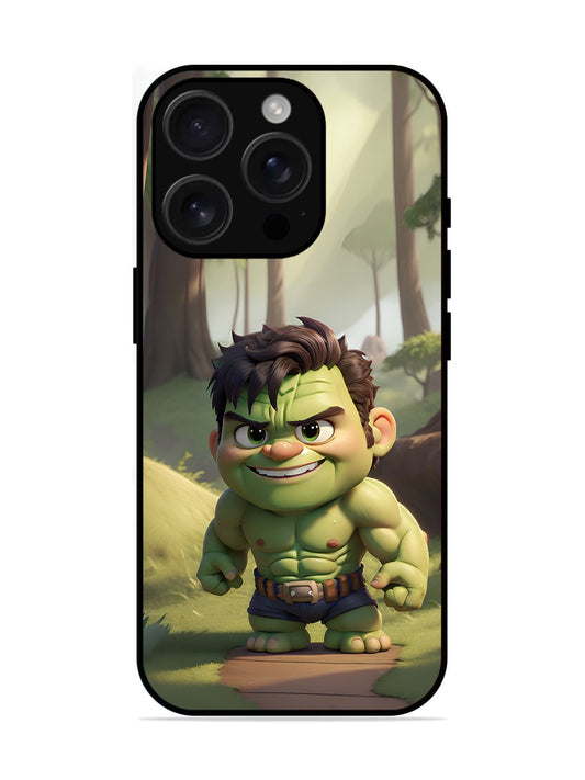 iPhone 16 Pro cute baby hulk