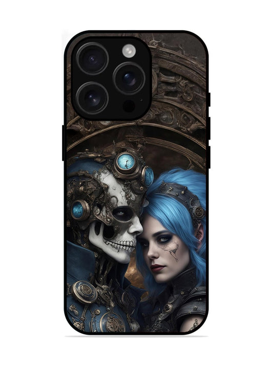 iPhone 16 Pro Skeleton & Devil Girl