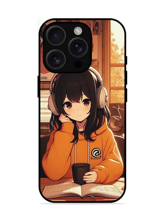 iPhone 16 Pro Cute Girl listening Music