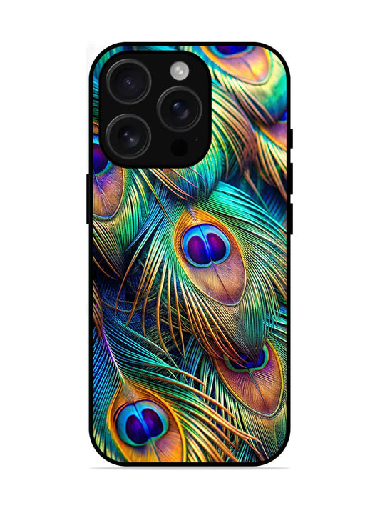iPhone 16 Pro peacock feather