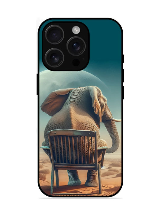 iPhone 16 Pro Baby Elephant om chair