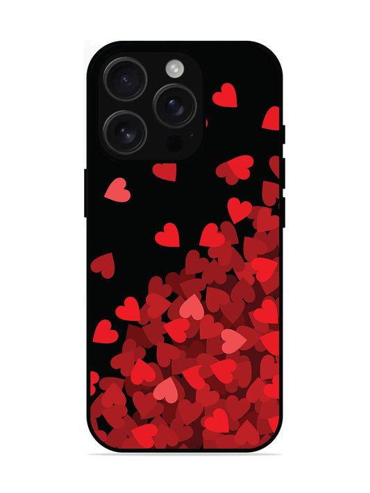 iPhone 16 Pro Red Hearts
