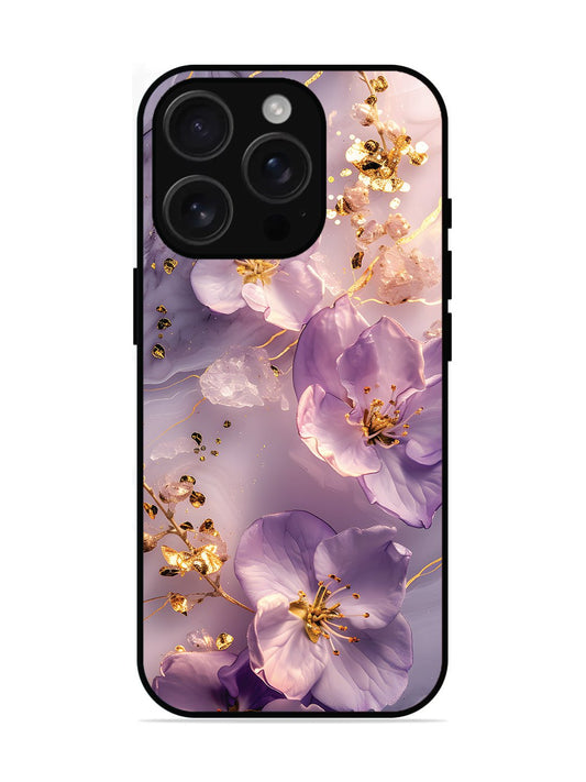 iPhone 16 Pro Orchid with Golden Safron