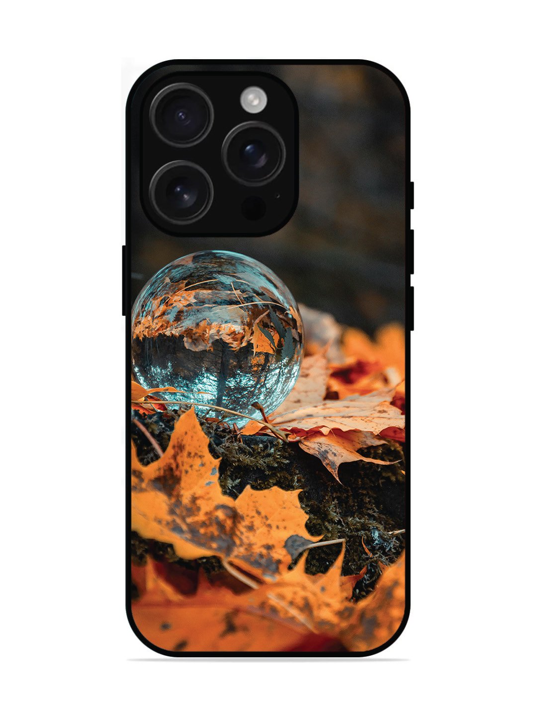 iPhone 16 Pro Glass Ball On Gaurden