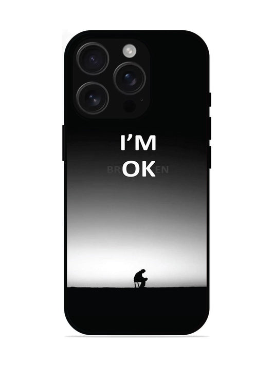 iPhone 16 Pro I'm Broken A man on Chair Alone