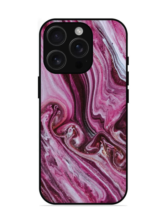 iPhone 16 Pro Pink Flood Marble