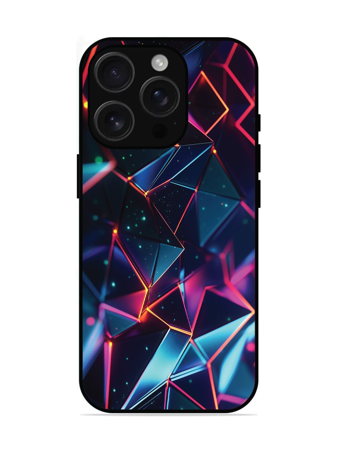 iPhone 16 Pro 3D Abstract Polygon