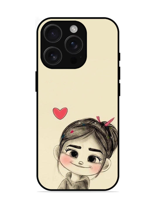 iPhone 16 pro Cute Girl Looking at You
