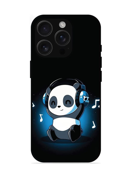 iPhone 16 pro Panda Listening Music