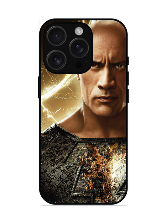 iPhone 16 pro black-adam-character-poster