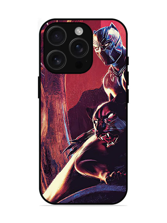 iPhone 16 pro black-panther-marvel-comics