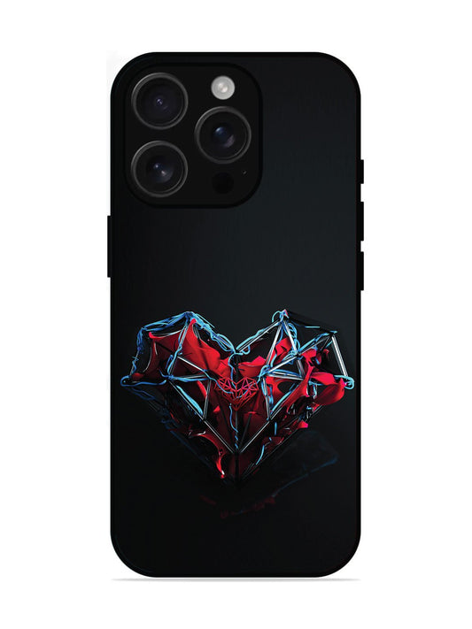 iPhone 16 pro heart-abstract